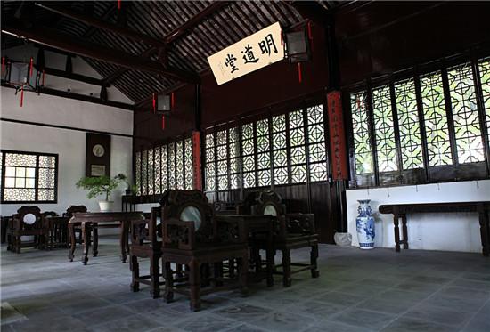 苏州古典园林之沧浪亭 古木森郁历史悠久