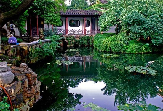 古建中国古典私家园林之瀛园 宜兴全城保存最完好古典园林建筑