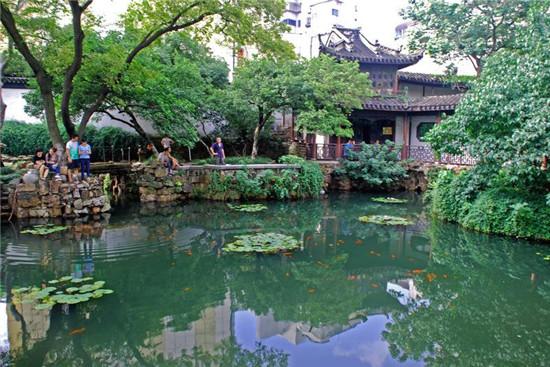 古建中国古典私家园林之瀛园 宜兴全城保存最完好古典园林建筑